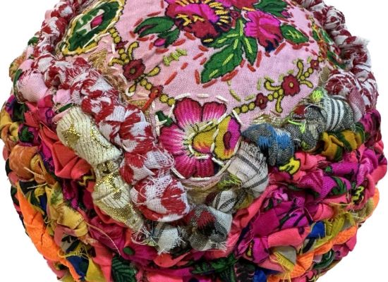 Prayer of Day Twenty Two Work Size: 70 cm Medium: Hand sewing on fabric